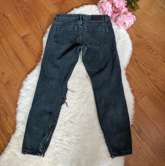 One TEASPOON freebird distressed jeans black faded - Picture 3 of 8